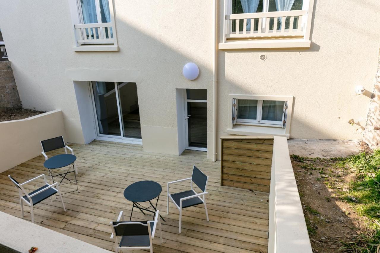 La Belle Poule : Chambre Spacieuse Avec Sdb Privative, Cuisine Et Salon Partages, Terrasse, Proche Facs Et Centre 布雷斯特 外观 照片